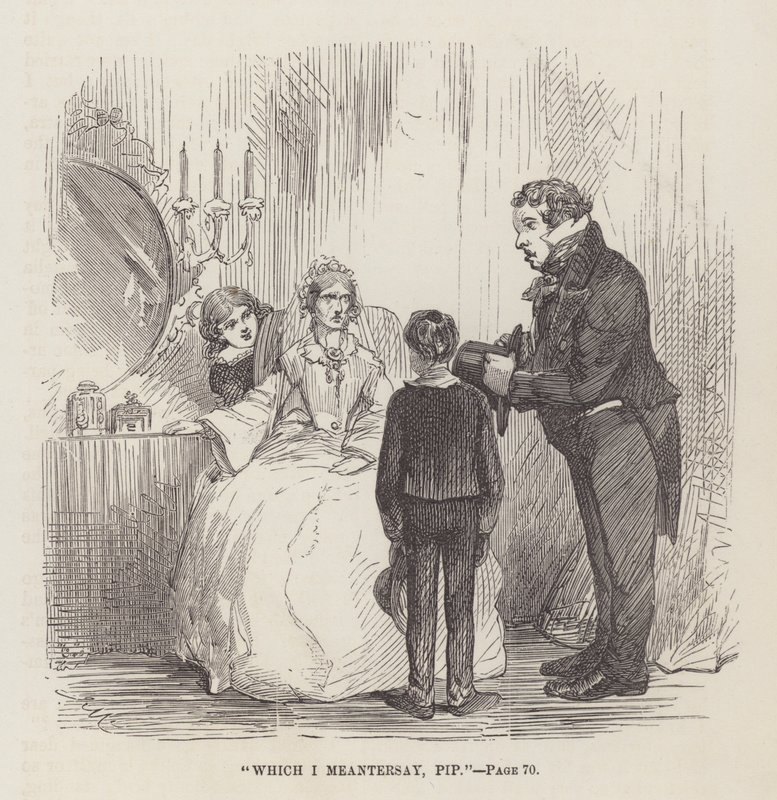 Illustrazione per Grandi Speranze da John McLenan