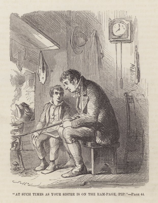 Illustrazione per Grandi Speranze da John McLenan