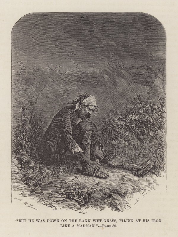Illustrazione per Grandi Speranze da John McLenan
