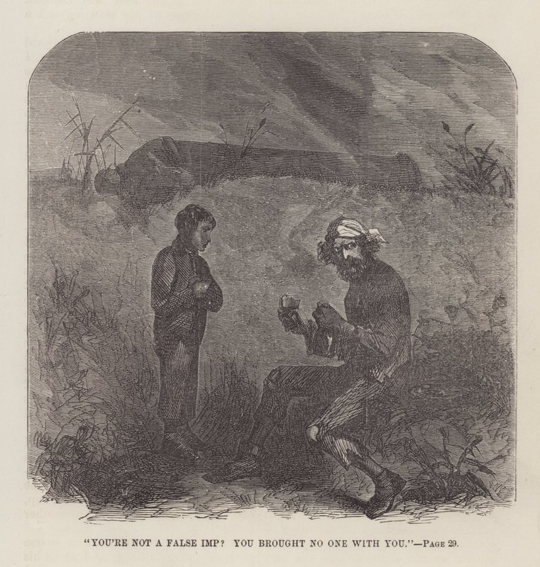 Illustrazione per Grandi Speranze da John McLenan
