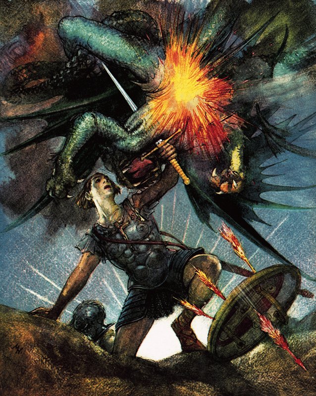 Christian lotta per la sua vita da John Millar Watt