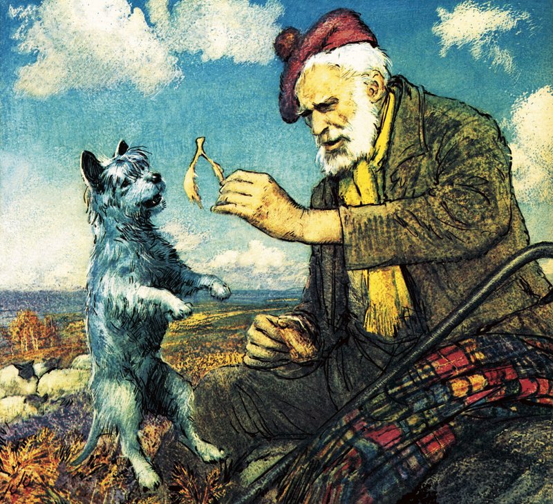 Greyfriars Bobby e Auld Jock da John Millar Watt