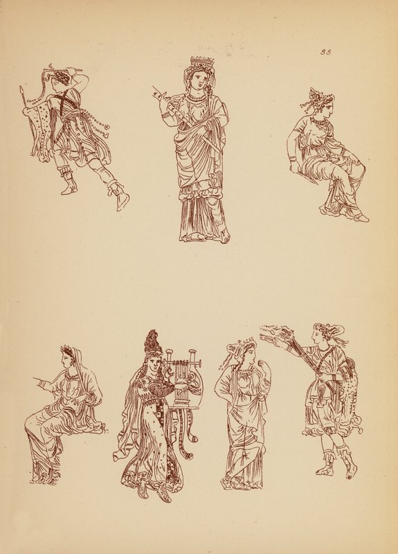 Costume femminile greco antico da John Moyr Smith