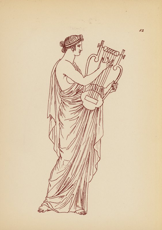 Costume Femminile Greco Antico da John Moyr Smith