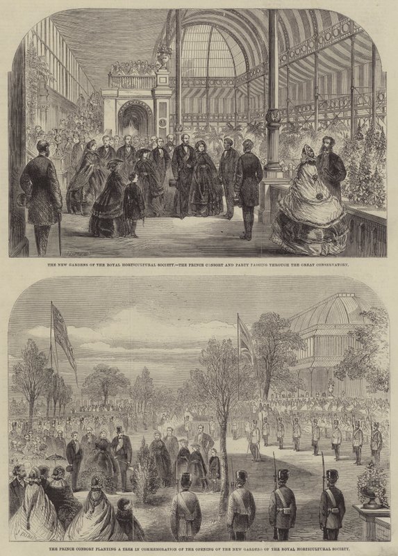 Nuovi giardini della Royal Horticultural Society da John Palmer