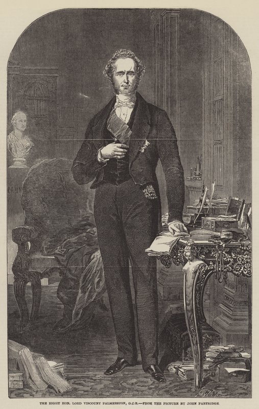 Il Diritto Onorevole Lord Visconte Palmerston, GCB da John Partridge