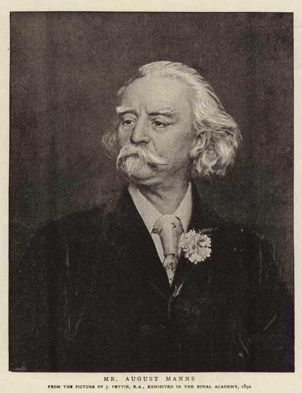 Mr August Manns da John Pettie