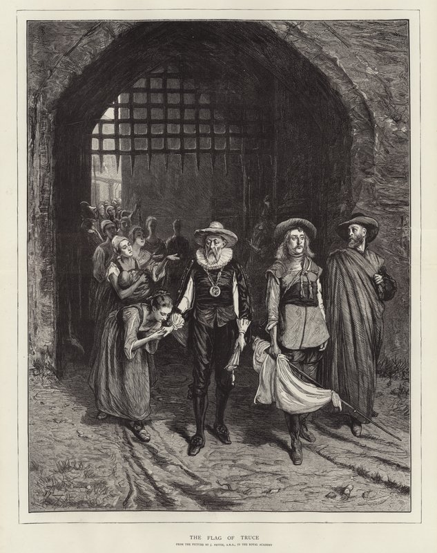 La bandiera della tregua da John Pettie