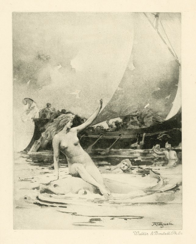 Illustrazione per le poesie di Catullo da John Reinhard Weguelin