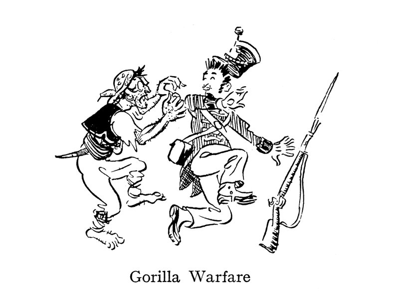 Guerra di guerriglia, praticata in Spagna e Portogallo durante le guerre napoleoniche da John Reynolds
