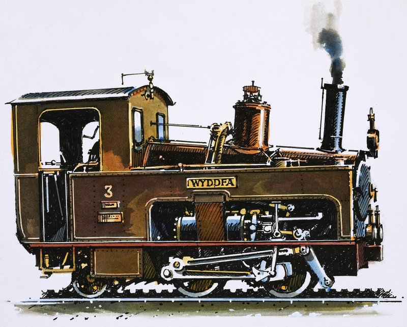 Il mondo della velocità e della potenza: Locomotiva della Snowdon Mountain Railway da John S. Smith