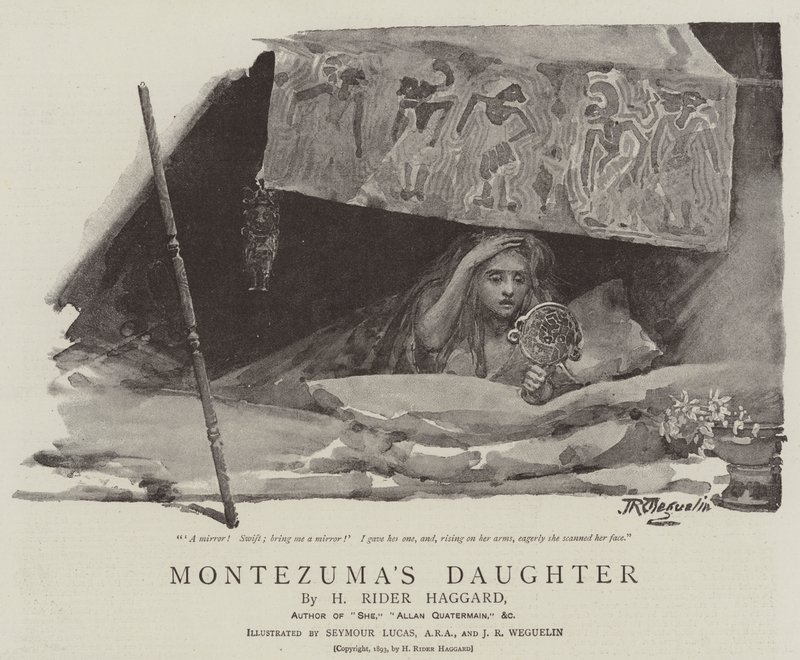 La figlia di Montezuma da John Seymour Lucas