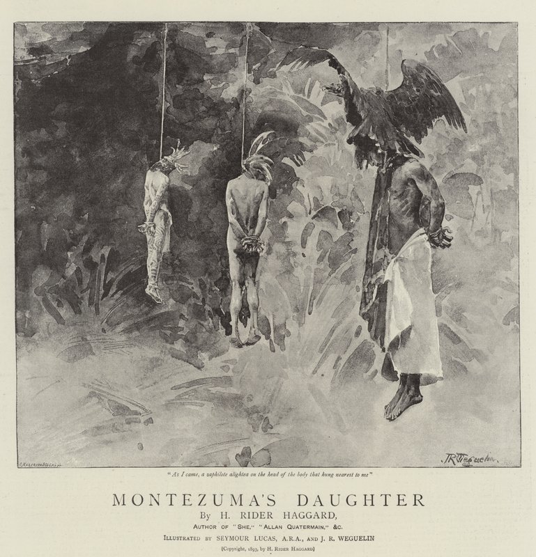 La figlia di Montezuma da John Seymour Lucas