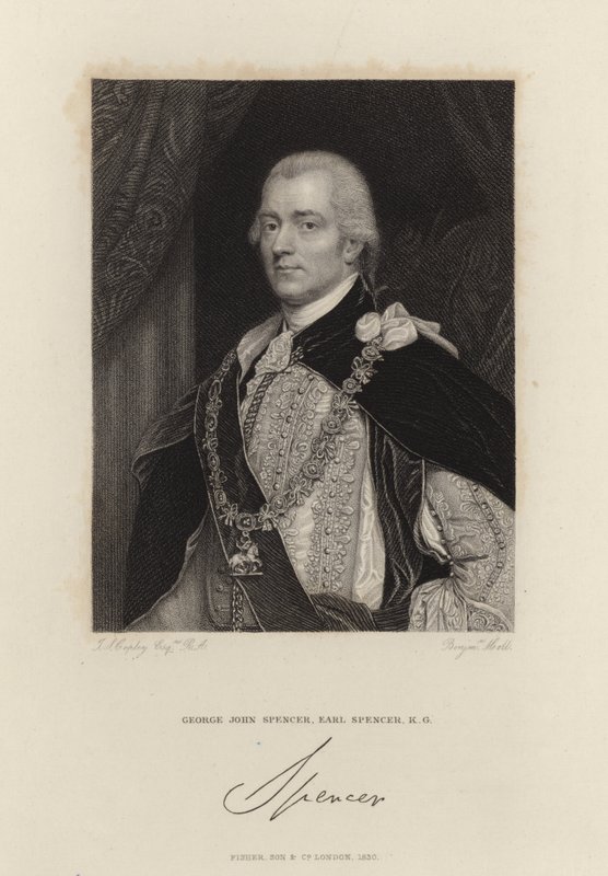 George Spencer, 2° conte Spencer da John Singleton Copley