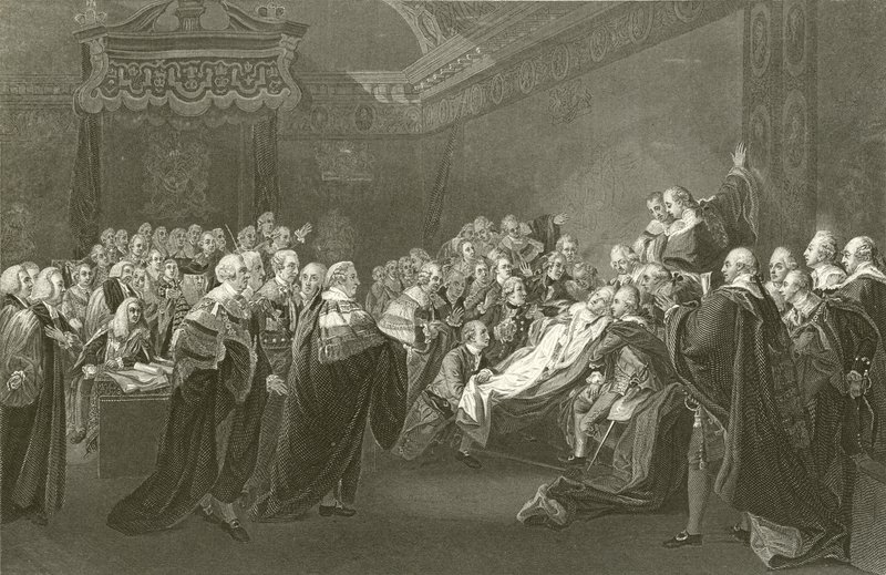 La morte di Chatham da John Singleton Copley