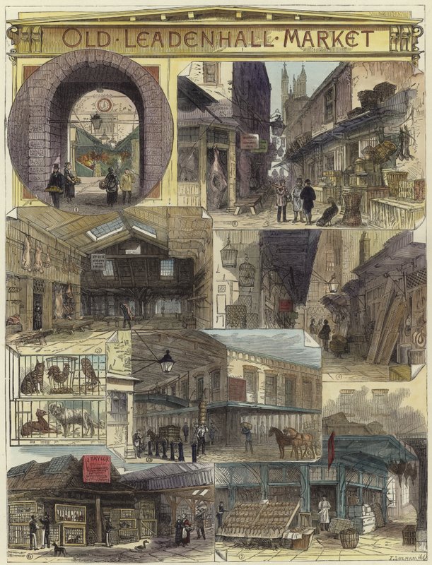 Vecchio mercato di Leadenhall da John Sulman