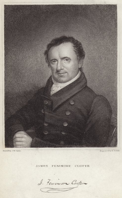 Ritratto di James Fenimore Cooper da John Wesley Jarvis