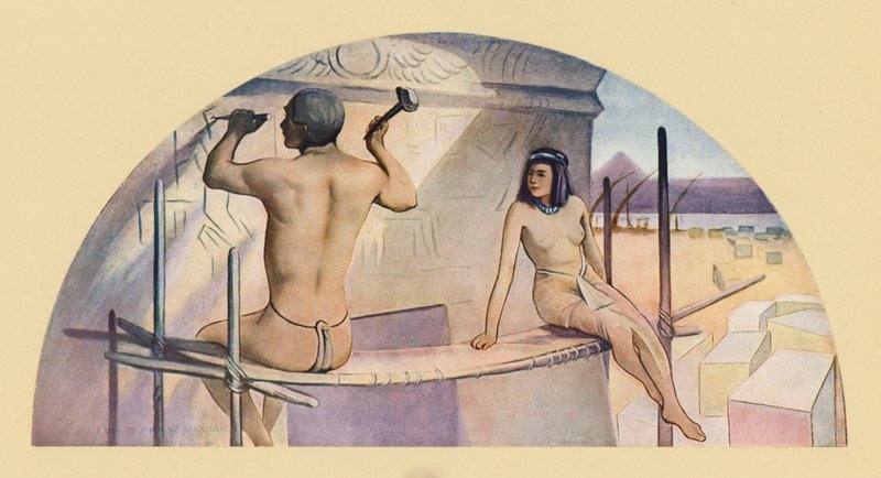 Il geroglifico da John White (after) Alexander