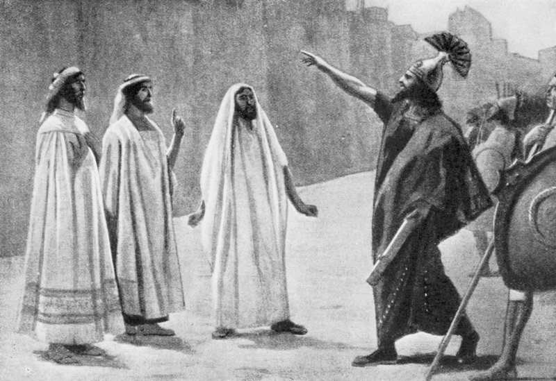 Il Rabshakeh davanti alle mura di Gerusalemme, 701 a.C. da Jose (after) Villegas y Cordero