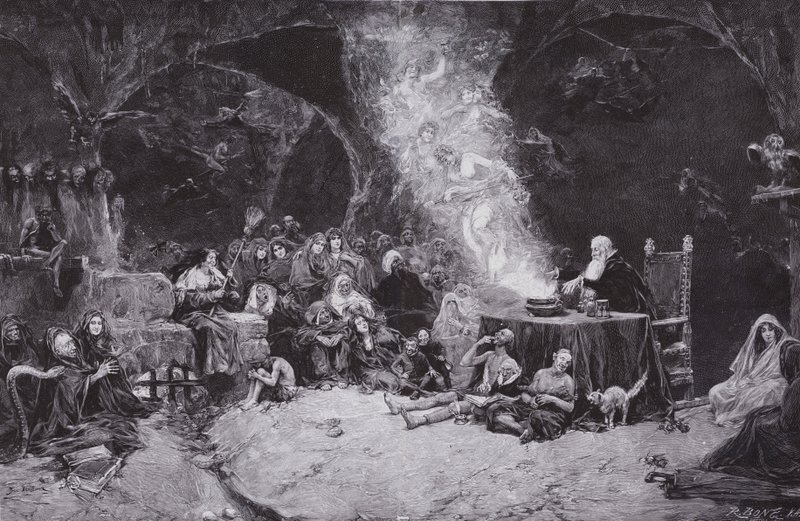 Il Sabba delle Streghe da Jose Benlliure y Gil