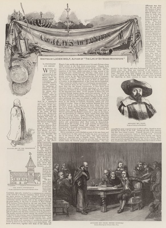 Gli ebrei a Londra da Joseph Finnemore
