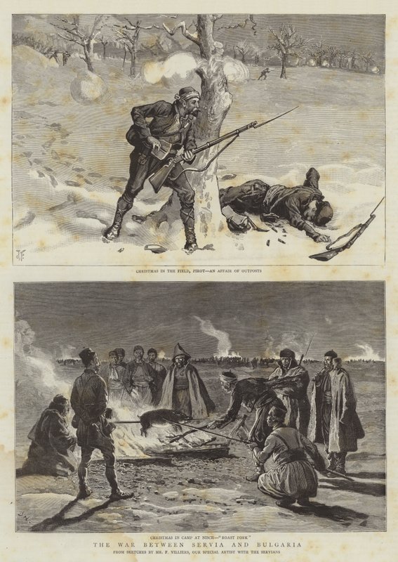 La guerra tra Serbia e Bulgaria da Joseph Finnemore