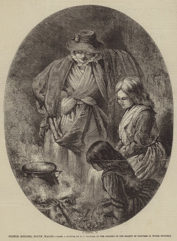 Bollitura di vongole, Galles del Sud da Joseph John Jenkins