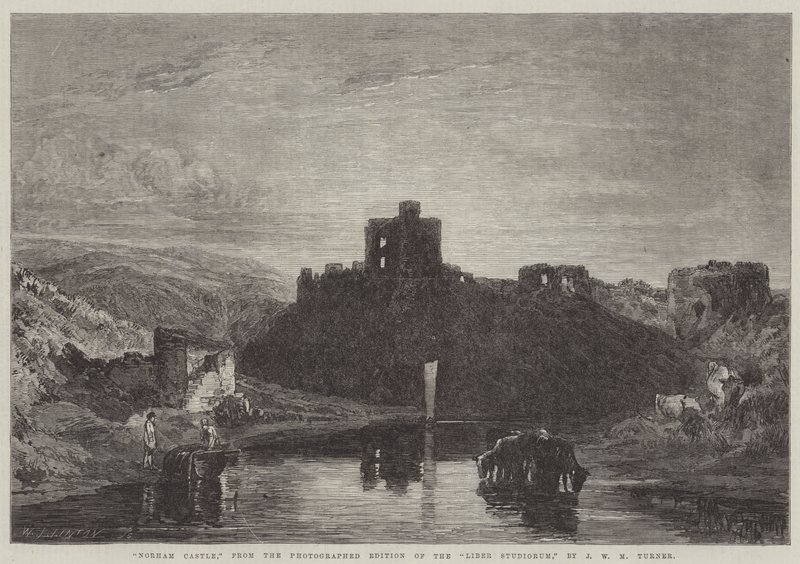 Castello di Norham da Joseph Mallord William Turner