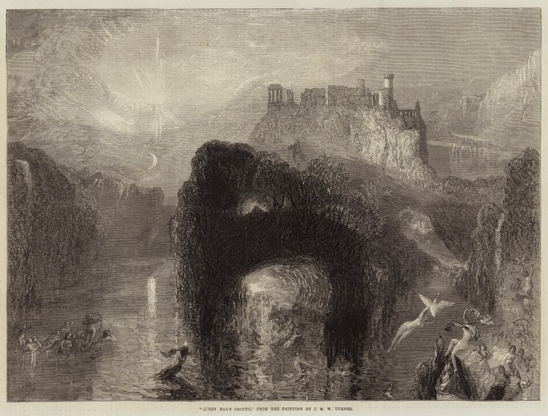 Grotta della Regina Mab da Joseph Mallord William Turner