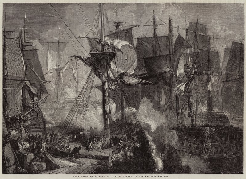 La morte di Nelson da Joseph Mallord William Turner