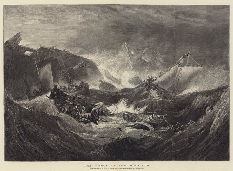 Il Naufragio del Minotauro da Joseph Mallord William Turner