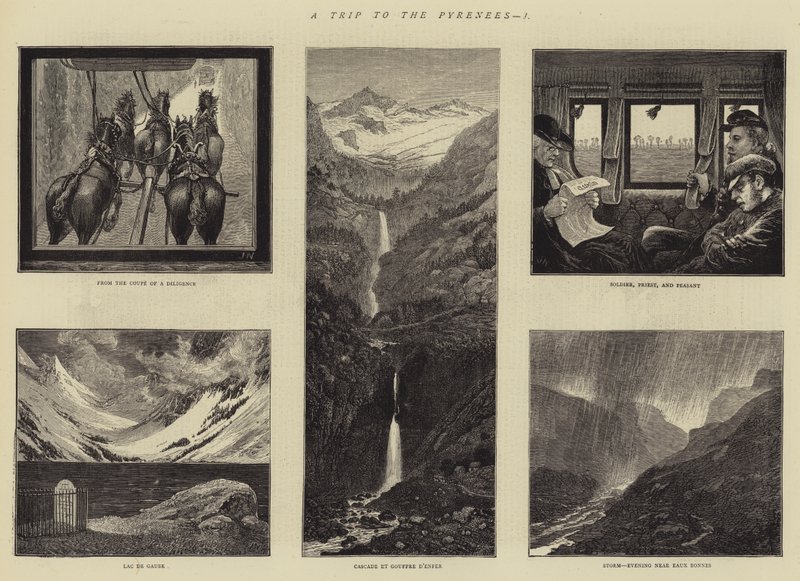 Un viaggio nei Pirenei, I da Joseph Nash