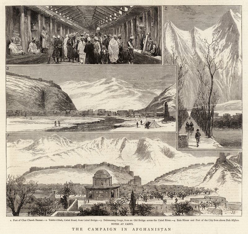 La campagna in Afghanistan da Joseph Nash