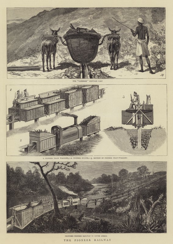 La ferrovia pioniera da Joseph Nash