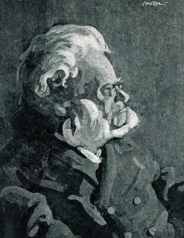 Ibsen in vecchiaia da Joseph after Simpson