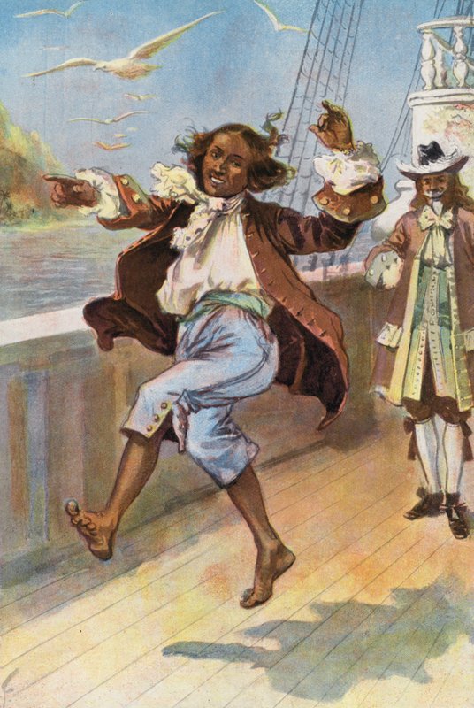 Robinson Crusoe: Venerdì ballava e saltellava da Joseph (after) Finnemore