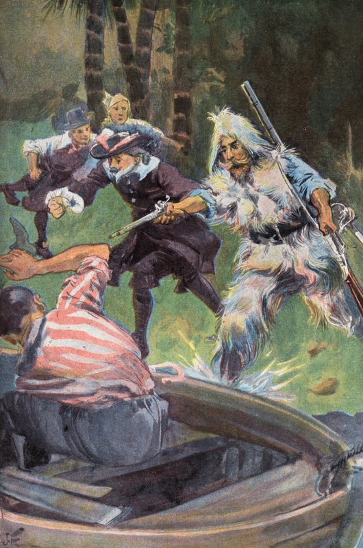 Robinson Crusoe: Gli chiediamo di arrendersi da Joseph (after) Finnemore