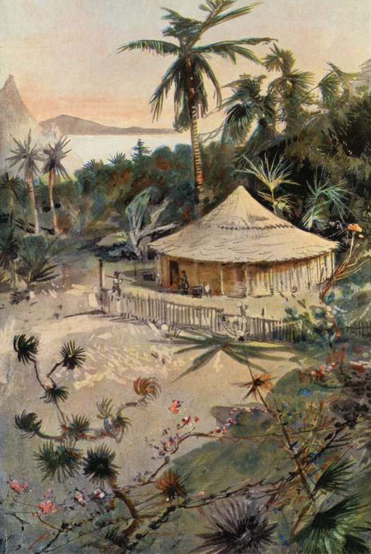 Robinson Crusoe: La tenda di Will Atkins da Joseph (after) Finnemore