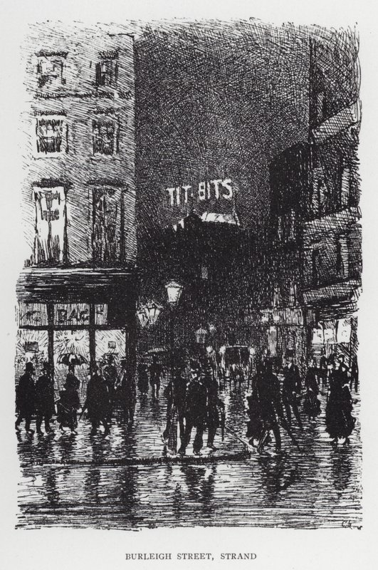 Burleigh Street, Strand da Joseph (after) Pennell