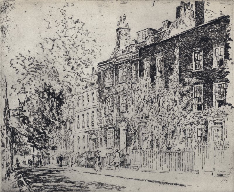 Great College Street da Joseph (after) Pennell