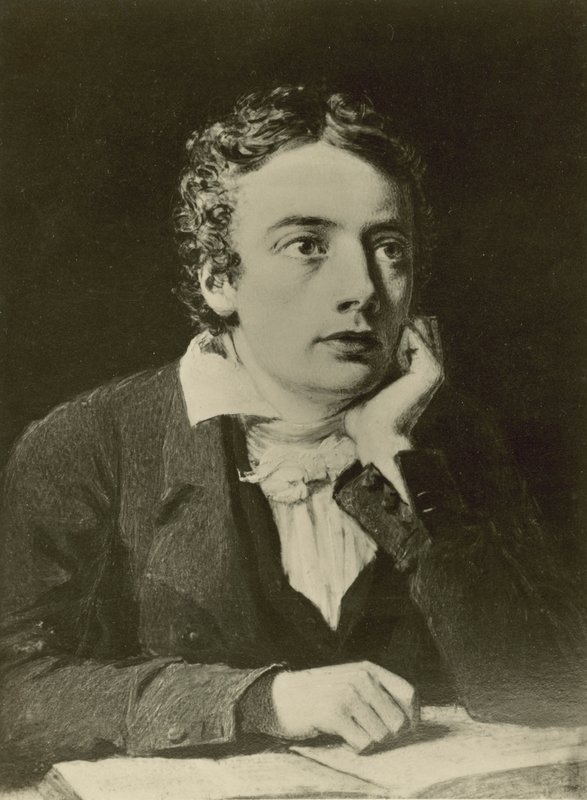 John Keats, poeta inglese da Joseph (after) Pennell