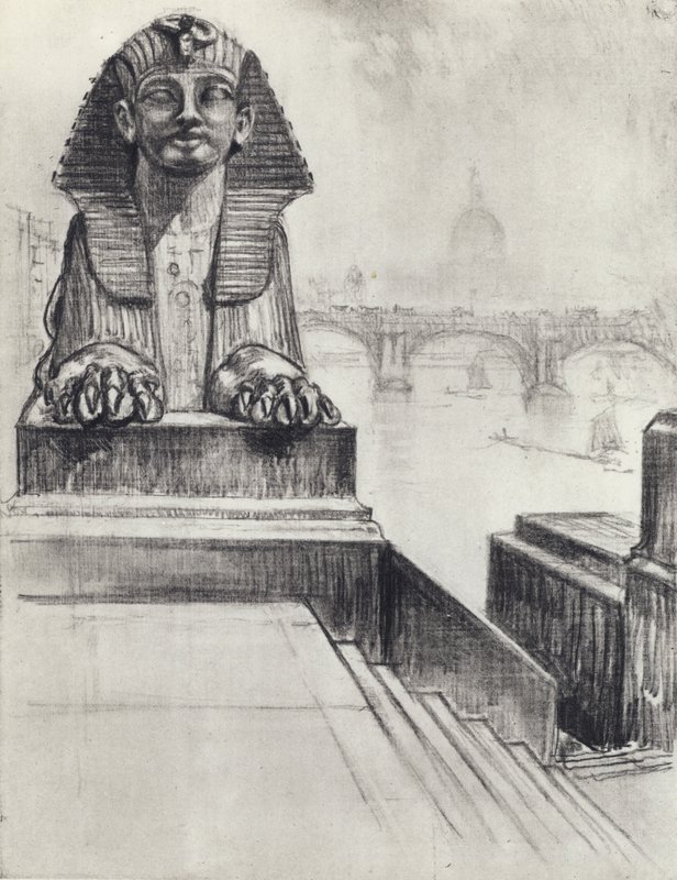 La Sfinge da Joseph (after) Pennell