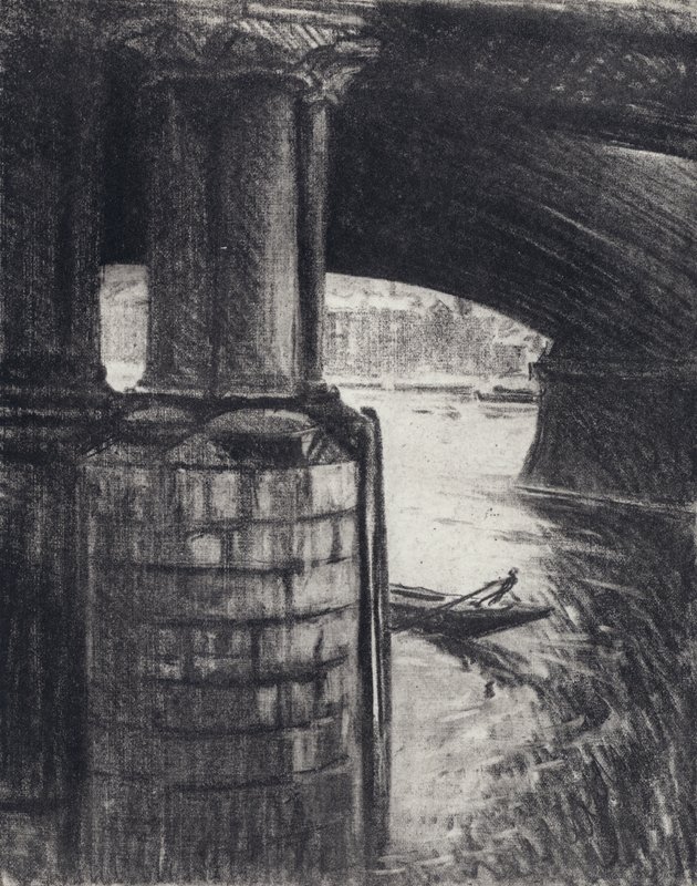 Sotto Blackfriars da Joseph (after) Pennell