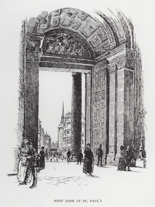 Porta ovest di St Paul