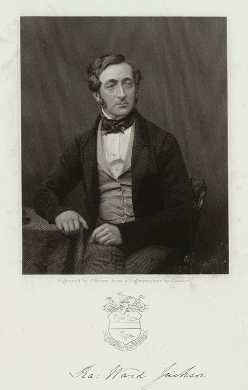 Ralph Ward Jackson, avvocato britannico, presidente ferroviario, politico conservatore e deputato per Hartlepool da Joseph Brown