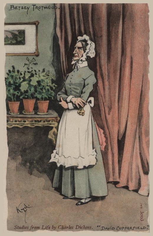 Betsey Trotwood, David Copperfield da Joseph Clayton  Clarke