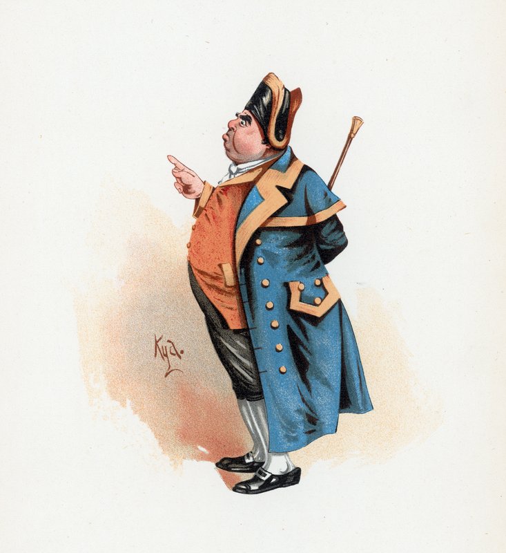 Mr. Bumble, illustrazione da 