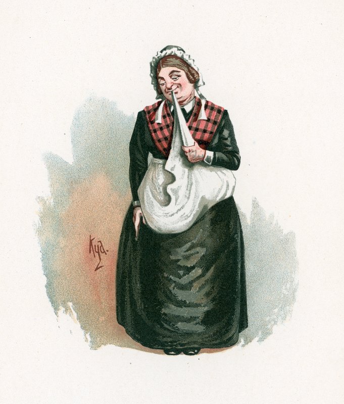 Mrs Bardell, illustrazione da 