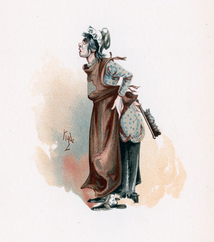 La piccola marchesa, illustrazione da 