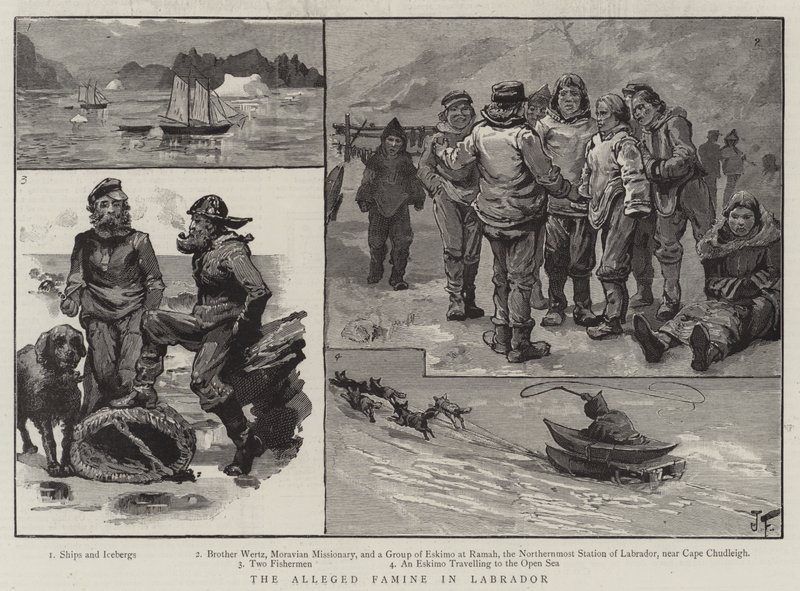 La presunta carestia in Labrador da Joseph Finnemore